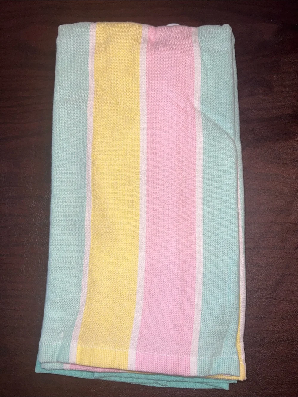 Embroidered Lemon Kitchen Towel Set - Aqua